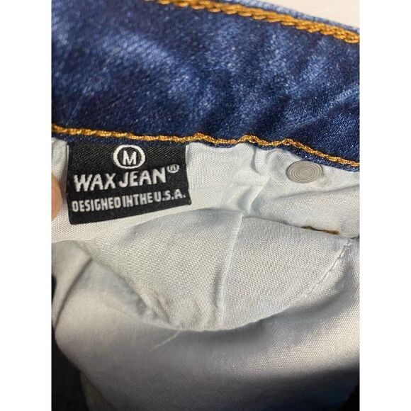 Wax Jean Los Angeles Destroyed Denim Skirt - Size Medium - Picture 6 of 7